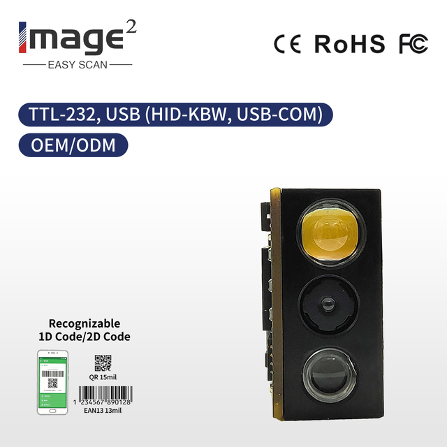 KM30 OEM ODM Barcode Engine High-Speed 1D/2D Barcode Scan Engine for Retail Logistics Industrial Use