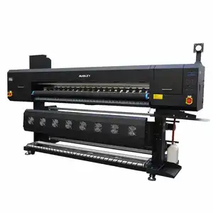 Yinstar 1.9m new design high speed 4 I3200 head auto take up system and best quality textile fabric sublimation printer