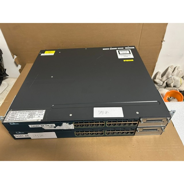 Used Ci. Sco WS-C3560X-24P-E 24-Port Gigabit POE Three-Layer Switch