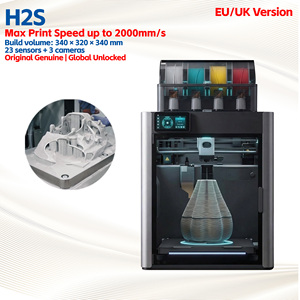 Imprimante 3D Bamboo Lab H2S Combo avec système AMS et enclos, impression multi-matériaux - Product Image 1
