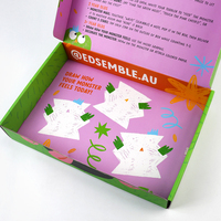 Boîte d'expédition en carton ondulé plat personnalisée avec logo, papier kraft, pour vêtements, bijoux, parfums, emballage d'expédition, boîte de courrier