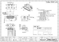 USB4520-03-1-A Receptacle USB Tipe C untuk USB 2.0, Tipe SMT, Pemasangan di Tengah, Offset 2.1mm