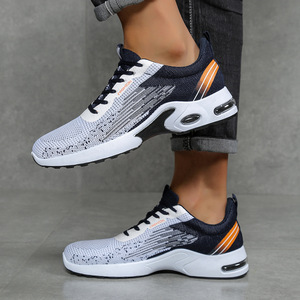 Aslipper SA9308 Men's Breathable Light Casual Running <b>Shoes</b> Summer Soft Sole Sneakers Lace-Up Mesh Lining <b>Height</b> <b>Increasing</b> PVC - Product Image 6