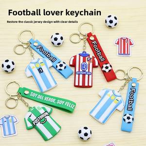 Llavero Creativo con Forma de Camiseta de Jugador Estrella, Recubierto de Resina de PVC, con Colgante para Mochila y Llaves - Product Image 3