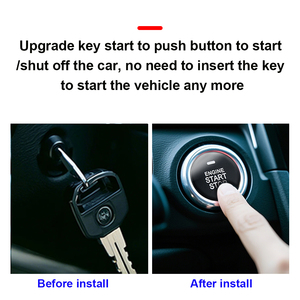 Ovi <span class=keywords><strong>8100</strong></span> thụ động Keyless nhập Push bắt đầu hệ thống từ xa khởi động báo động xe ô tô thông minh bắt đầu hệ thống cho Toyota Fortuner - Product Image 5