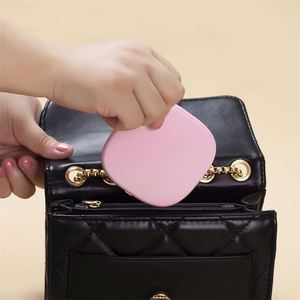 Trending Portable <b>LED</b> Cosmetic <b>Mirror</b> Intelligent Touch Control Infinite Dimming Logo Pocket <b>LED</b> With Light <b>Makeup</b> <b>Mirror</b> - Product Image 4