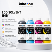 Encre éco-solvant CMYK de haute qualité 1000 ml pour impression numérique personnalisable I3200 DX5 DX7 XP600, encre publicitaire extérieure