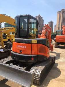 Excavadora Mini ZX55U Usada en Venta, 2022, 5.5 Toneladas de Peso Operativo, con Bomba de Motor Importada Original, Precio Bajo - Product Image 4