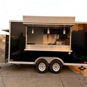 Chariot de vente ambulante pour le petit-déjeuner, chariot multifonctionnel pour en-cas, chariot de restauration rapide, 110V/220V/380V, acier inoxydable - Product Image 3