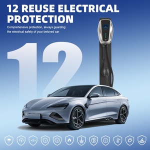 Nouvelle station de recharge pour véhicules électriques de niveau 2, 7 kW, <span class=keywords><strong>Wallbox</strong></span>, Type 1, Type 2, GBT, chargeur intelligent pour véhicules électriques, indice de protection IP54, garantie d'un an - Product Image 4