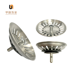 114mm Stainless Steel <strong>Sink</strong> <strong>Plug</strong> Drain Stopper Commercial Kitchen <strong>Sink</strong> Basket Strainer <strong>Replacement</strong> - Product Image 6