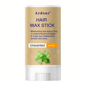 Cera para Peinar el Cabello, Sin Residuos Grasosos, Sin Escamas, Fijación Extra Fuerte, Barra de Cera para Cabello Brillante - Product Image 4