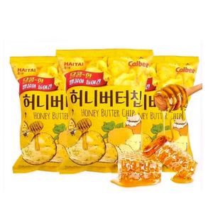 Chips de pommes de terre coréennes Calbees 60g, saveur <span class=keywords><strong>miel</strong></span> et beurre, snacks exotiques, vente chaude - Product Image 4