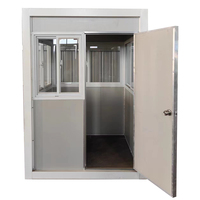 Couleur Acier SandwichPortable Extérieur Moderne Garde Maison Préfabriqué Garde Stand Parking Billet Stand Portable Garde Salle Cabine