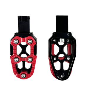 Motorfiets Voetsteunen Aluminiumlegering Antislip Achtervoetsteun Universeel 8 Kleuren Eenvoudig te installeren Off Road Dirt Bike Modificatie - Product Image 2