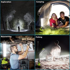 <span class=keywords><strong>RYobi</strong></span> 18V alimenté par batterie 30W projecteur 2400LM LED Clip de travail lumière pour réparation de voiture Camping travail d'urgence électronique grand public - Product Image 6