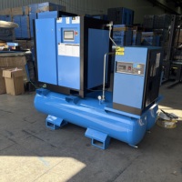 Mesin Pemotong Laser Kualitas Terbaik 7.5kw 15kw 22kw Kompresor Udara Tipe Sekrup 20hp 30hp 16Bar 8Bar Tipe All in One Dengan Tangki 600L