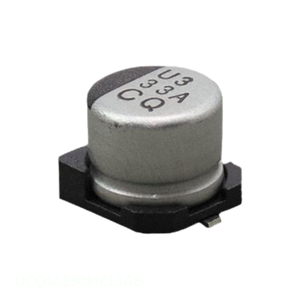 Manufacturer Channel Surface Mount UCQ1A330MCL1GB CAP ALUM 33UF 20% 10V SMD 33 uF <b>Capacitor</b> - Product Image 1