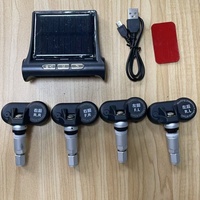 Système de surveillance de la pression des pneus sans fil solaire universel TPMS, capteur interne en temps réel 433 MHz pour voiture et camion