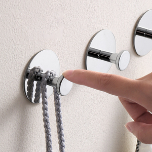 Self-Adhesive Stainless Steel <b>Hook</b> for Bathroom Wall Door Coat Racks-Punch-Free Home Storage <b>Hooks</b> for Clothes <b>Towel</b> Hangers - Product Image 3