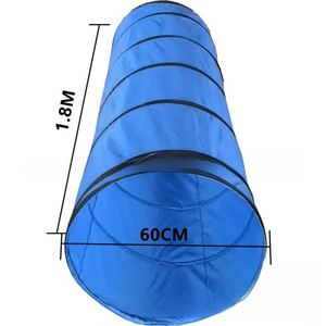 Jouet tunnel interactif pour animaux de compagnie - Tunnel de jeu pliable pour chats et chiens, adapté aux divertissements intérieurs et extérieurs - Product Image 4