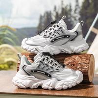 Chaussures pour enfants Cema à semelle épaisse augmentant la taille, antidérapantes et en cuir pour les sports d'hiver