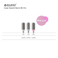 6.60mm grand foret à ongles lisse PRO(Pro Cut) foret à ongles en carbure non revêtu avec tête de meulage 5XC 4XC 3XC foret manucure pédicure