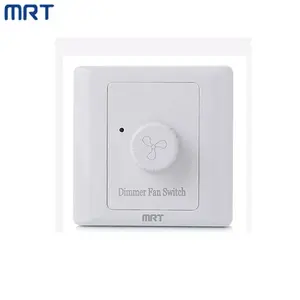 MRT Marca Alta qualidade montado na parede 1000w led dimmer interruptor do ventilador usado para hotel /villa/residência etc