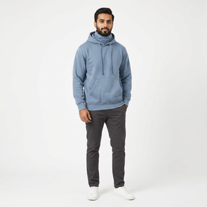 Balaclava pour hommes très demandée, sweat-shirts respirants en coton mélangé, basiques avec un nouveau tissage au crochet réglable pour l'hiver 2026 - Product Image 1