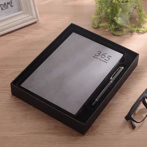 Tùy chỉnh 365 ngày lịch trình máy tính xách tay kế hoạch mềm da văn phòng kinh doanh nhật ký đơn giản cuốn sách Kỷ Lục - Product Image 6