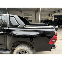 Nouvelle barre de protection en plastique ABS noir/argent pour Toyota Hilux Travo 2026, style 4x4