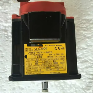 1 件全新原装 A06b-0371-b075 电机 1 件 A06b0371b075 带盒装，加急运输 PLC - Product Image 1