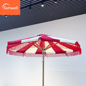 Sombrilla <span class=keywords><strong>de</strong></span> Jardín, Patio, Balcón, Restaurante, Playa, Mar, Hotel, <span class=keywords><strong>de</strong></span> Gran Tamaño, 2.5M, con Marco <span class=keywords><strong>de</strong></span> Aluminio, Diseño Moderno - Product Image 2