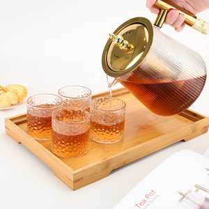 Bếp Top Tea Pot Blooming và Loose Leaf Hand Crafted Ấm đun nước với không gỉ Infuser - Product Image 6