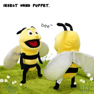 Игрушки-куклы в виде насекомых для детского сада, раннего развития и интеллектуальной стимуляции. Кукла-гусеница с подвижными ушами, наполненная полипропиленовым хлопком - Product Image 6