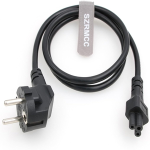 Vde Châu Âu Cắm Để C5 Cáp Điện EU Để C5 Clover Lá Thay Thế Dây Điện Cho Máy Tính Xách Tay Sạc <span class=keywords><strong>Adapter</strong></span> Màn Hình Máy Chiếu - Product Image 2