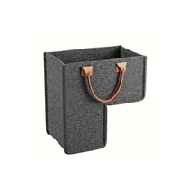 Sac fourre-tout en feutre transfrontalier en forme de L, sac à main en tissu grande capacité, panier de rangement pour escalier