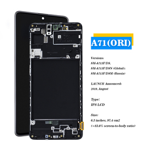 Pantalla LCD para Celulares <span class=keywords><strong>Samsung</strong></span> Galaxy A71 A51 A31 <span class=keywords><strong>A41</strong></span> - Product Image 2