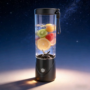 Licuadora Portátil de 550 ml para Exteriores, Mini Licuadora con Carga USB, Mezcladora Personal Libre de BPA para Batidos, Smoothies, Gimnasio y Hogar - Product Image 1