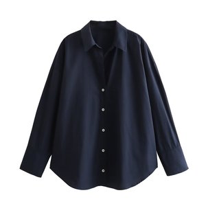 SHENZHU Camicette Multicolore da <span class=keywords><strong>Donna</strong></span> Moda 2024, Camicie Vintage a Maniche Lunghe, Bluse <span class=keywords><strong>Chic</strong></span>, <span class=keywords><strong>Abbigliamento</strong></span> Casual Femminile - Product Image 2