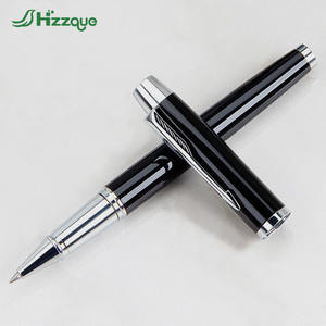 Özel Kurumsal Yazılımlar 0.5mm Karbon Su Bazlı Jel Kalem Ofis Kırtasiye İş Hediyesi Kutulu Toptan Metal Kalem - Product Image 1