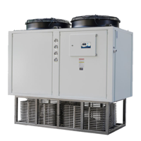Refroidisseur industriel robuste Quanguan 35HP, refroidisseur d'eau au glycol refroidi par eau pour le refroidissement des machines-outils CNC