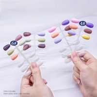 Professionnel 120tips 4 # -6 #   Nuancier de couleurs pour vernis à ongles en gel, outil de manucure, accessoires pour nail art