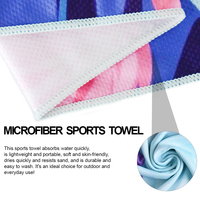 Serviettes de refroidissement rapides Eastsunshine personnalisées pour le sport, la salle de sport, le cou, les activités de plein air, les voyages, en microfibre