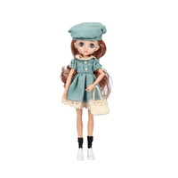 Poupées BJD chaudes pour filles enfants jouets 30cm poupées corps et tête avec vêtements doux Bjd 6 Points poupée commune pour les filles