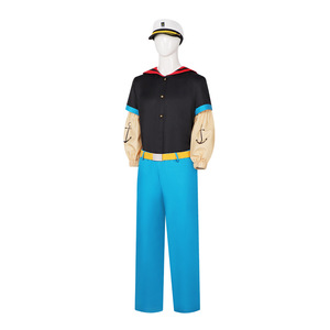 Costume de cosplay Popeye Star's Edge pour hommes, tenue de marin d'anime, costume de carnaval d'Halloween - Product Image 2