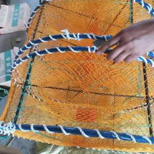 Pièges d'aquaculture, <span class=keywords><strong>cage</strong></span> ronde de filet de pêche, piège <span class=keywords><strong>à</strong></span> trois trous, dispositif de capture d'écrevisse <span class=keywords><strong>à</strong></span> <span class=keywords><strong>vendre</strong></span> - Product Image 5