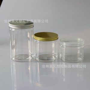 85mm aluminum cap wide-mouth <b>plastic</b> bottle, airtight packaging <b>jar</b> for dried fruits, nuts and other foods, PET transparent - Product Image 5