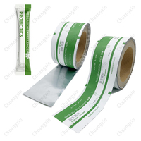 Rouleaux de film imprimé personnalisé film de rouleau de plastique flexible laminé de papier aluminium pour vitamine liquide