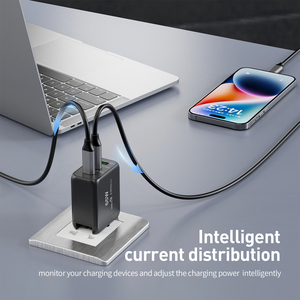 Vina PD 65W Adaptador Super Carga Rápida USB Tipo C Cargador para <span class=keywords><strong>iPhone</strong></span> 14 <span class=keywords><strong>Pro</strong></span> <span class=keywords><strong>Max</strong></span> 13 <span class=keywords><strong>12</strong></span> 11 iPad AirPods Huawei Gan Material - Product Image 4